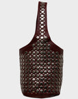 Burgundy Red One-Strap Bag